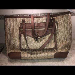 Juicy Couture Gold Beach Tote Bag